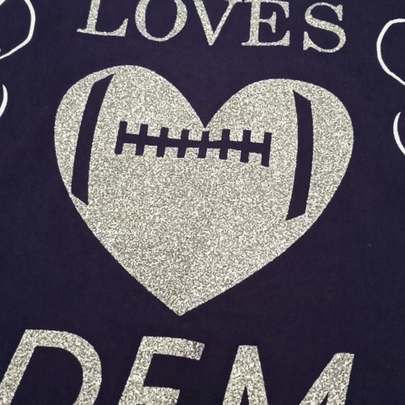 This Girl Loves Dem Cowboyz Shirt Size Small - Picture 3 of 5